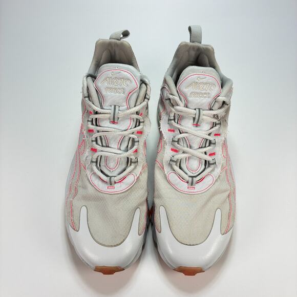 Nike Air Max 270 React SP White Lifestyle Sneakers Shoes CQ6549-100 Mens Size 11 - Picture 3 of 11